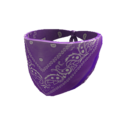 Purple Bandana